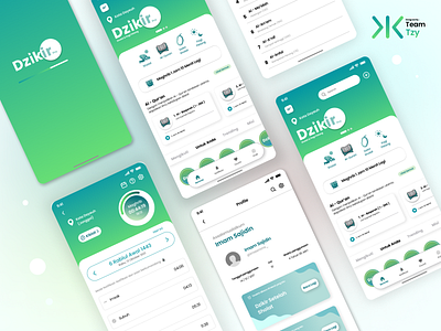 Dzikir App UI ui
