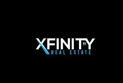 Xfinity Real Estate Logo design | Modern Real estate logo creative logo free logo logo logo design logo idea logo within 6 hours minimal logo modern logo modern logo idea real estate logo xfinity logo xfinity real estate