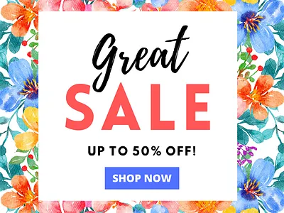 great sale promotion instagram post layout ads advertise app branding company design instagram promotion sale social media spring summer typography ui ux vector