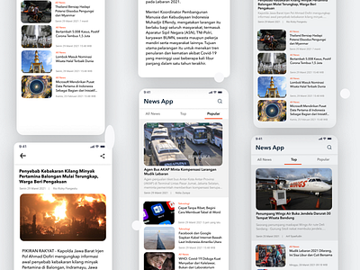 News App animation app design graphic design illustration ui uidesign ux
