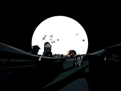 Happy Halloween after effects animation cinema 4d design gif halloween illustration motion graphics spooky