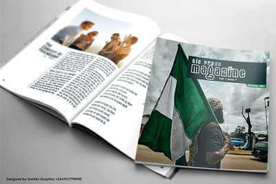 Magazine design for online publication brochure design design graphic design magazine design online publication photoshop typography