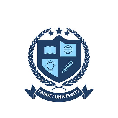 New Logo design A.I Fauget university 3d animation app branding creative logo design graphic design illustration logo logo animation motion graphics ui