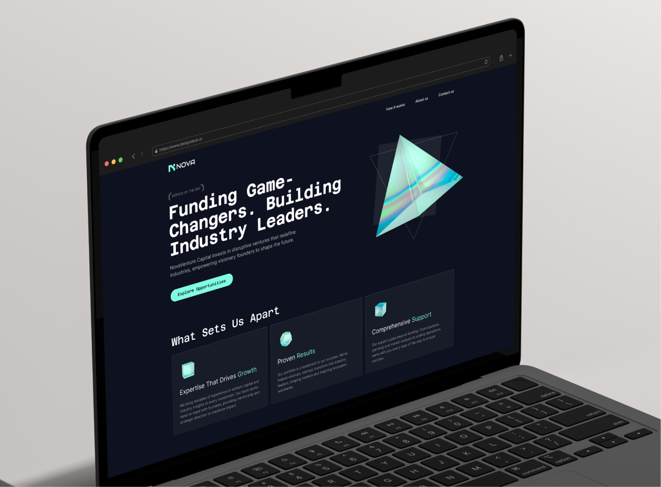 Example of Web Design In Figma