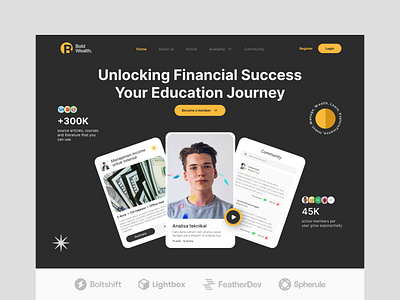 BoldWealth – Empowering Indonesia’s Youth for Financial Success design desktop financial app financial dashboard ui ui design ux web design