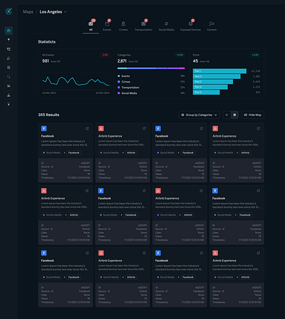 OSINT Dashboard dashboard osint ui