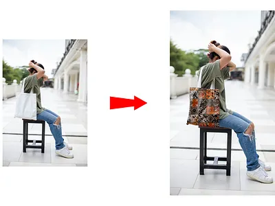 Handbag mockup advertising design design follow foryou freelance freelancing graphic design handbag mockup mockup new project social media design trend trending