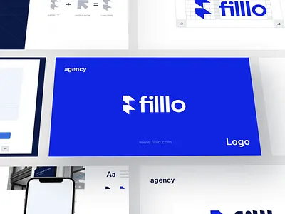 Filllo Branding Design agency agency logo animation brand brand colour brand design brand identity branding colour palette design design agency digital agency filllo graphic design logo logotype merchandise mockup motion graphics typography