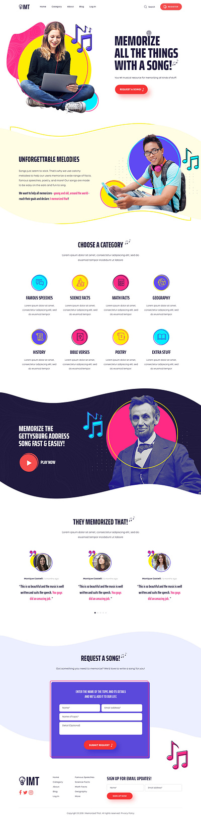 IMT design illustration ui ux