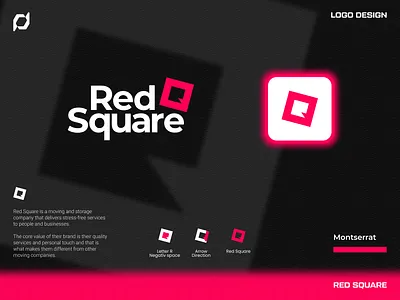 Red Square 2nd Logo Concept - Letter R logo (Square) branding challenge color creative creativelogo creativity designinspiration graphic design graphic designer graphicdesignwork icon inspiration logo logodesign logodesigner logoinspiration logoprocess logoprofessionals logotype typography