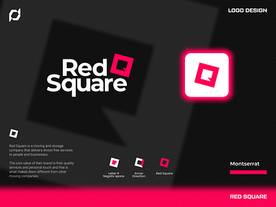 Red Square 2nd Logo Concept - Letter R logo (Square) branding challenge color creative creativelogo creativity designinspiration graphic design graphic designer graphicdesignwork icon inspiration logo logodesign logodesigner logoinspiration logoprocess logoprofessionals logotype typography