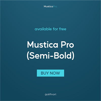 Free Font | Mustica Pro branding design font free font geometric font graphic design graphic designer illustration instagram feed logo typography ui web designer website design