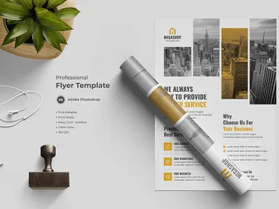 Flyer Template-03 design flyer flyer design modern design professional design