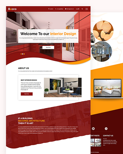 Basco bootstrap business construction css home decor html5 interior design responsive template