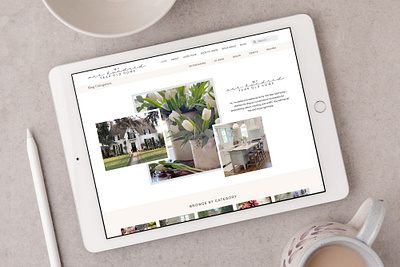 My 100 Year Old Home - Influencer Blog blog design elementor influencer website wordpress