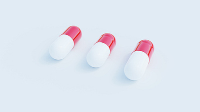 Capsule Pill. 3d blender capsule cycles design pill