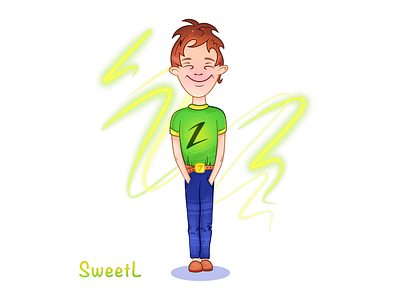 character design calm teenager 2d art age boy branding calmness cartoon character digital illustration graphic design growing up hero human illustratorukraine image man personality sweetl teenager young people youth