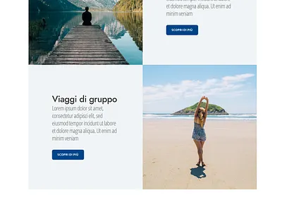 Tour Operator Layout branding design divi illustration web wordpress wordpress blog wordpress design