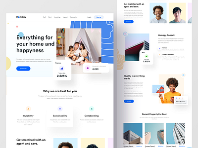 Real Estate Web Exploration 🏢 🔥 best shot branding clean ui concept creative design design fintech graphic design mobile app design modern design popular real estate trending shot ui uiux web design