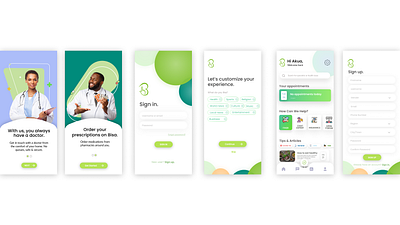 Bisa Mobile App UI design app ui ux