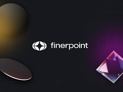 finerpoint branding globe identity light logo mark symbol