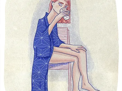 Japandi acuarela digitalart digitaldrawing illustration japandi sketch stayhome traditionaldrawing watercolour