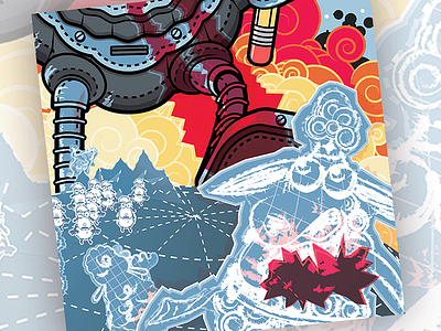 wacky sheep contest entry detail character design illustration