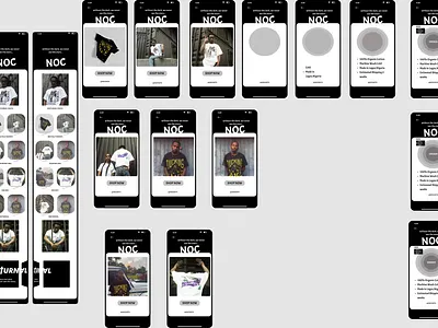 NOC design typography ui ux