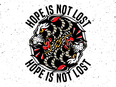 HOPE IS NOT LOST apparel appareldesign art banddesign branding design drawing graphic design graphic designer illustration logo logodesign merchdesign patch pin stickers streetwear tattoo teedesign tshirtdesign