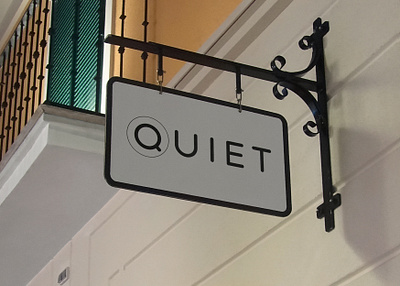 Quiet Tea Shop branding dweet design logo london quiet shop tea united kingdom