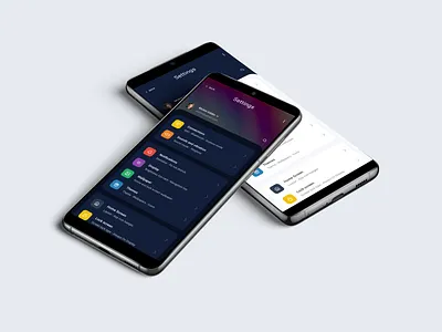 Setting page ui design concept app settting mobile app mobile app design product designer setting