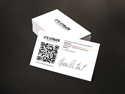 Business Cards design logo typography vector