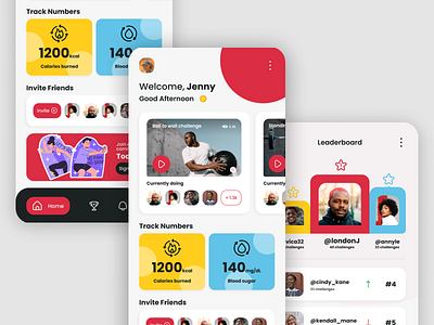 Leaderboard UI Design - 019 019 dailyui design leaderboard ui product design ui ui inspiration uiux user interface ux