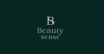 BEAUTY SENSE beauty logo botanical logo branding clean cosmetic brand logo design flat graphic design icon lettering logo logo design lettering logo designer logo logodesigner logo vector branding luxury brand minimal typography