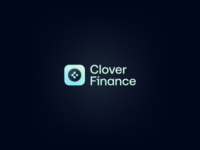 Clover Finance — New Logo application branding company crypto design fintech interface logo product ui wallet