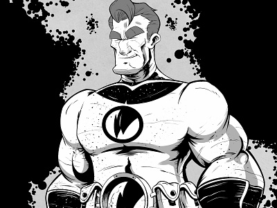 Hero Illustration art character design concept art digital art drawing illustration