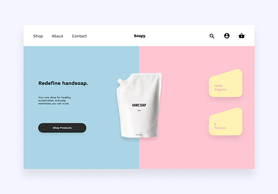 Landing Page daily ui design landing page ui ux