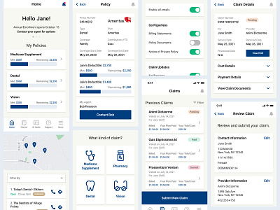 Insurance App - UI/UX & Branding