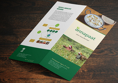 2 Folds Vertical Brochure: Annapaat Agro 2 folds brochure agro company agro tech agrobiodiversity annapaat annapaat agro bhajumahesh branding brochure design food company illustration logo marketing materials nepal nepali nepali design publicity design vector vertical brochure