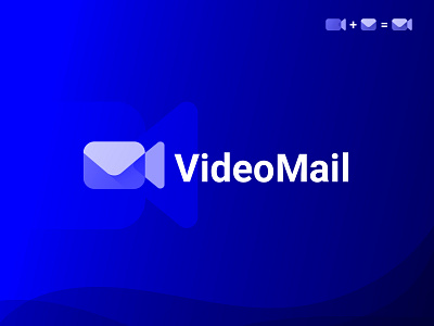 Video Mail logo. brand brand design branding chat creative icon identity logo logo design logo designer logomark logotype loogs mail media minimal social symbol video video chat