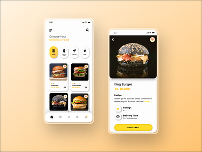 Food delivery app ui food app ui food delivery app ui food delivery app ui design ui design in figma ui ux design