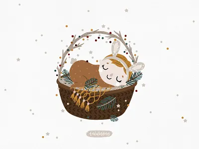 Baby’s First Christmas baby children christmas christmas card design fabric design graphic design illustration kids kids fashion kids illustration seamless pattern textile design vector