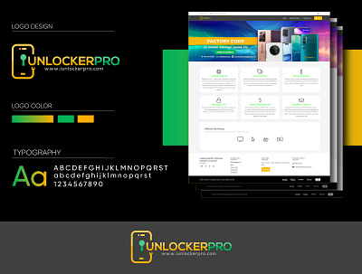 iUnlockerpro Logo Design Project tech logo