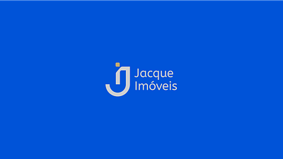 Jacque Imóveis - Logo design brand branding broker imoveis ji logotype monogram