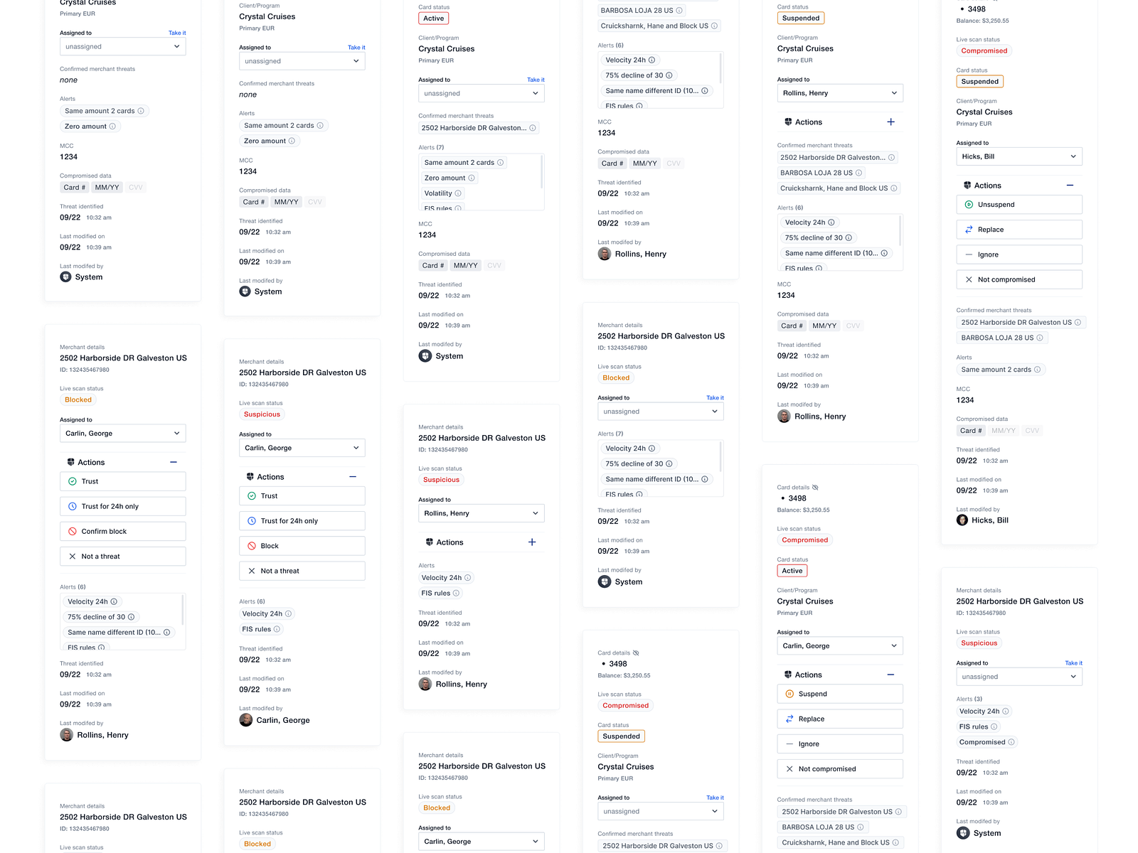 Bottom sheet side panel by Peter Grochowski on Dribbble