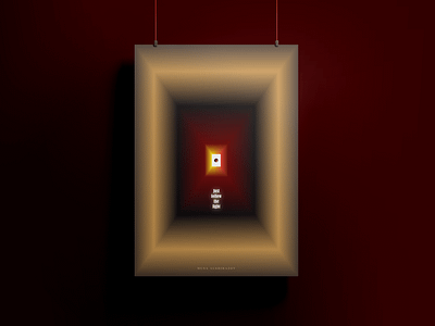 Just follow the light... azerbaijan baku black design follow gold gradient graphic design illustration just light poster red