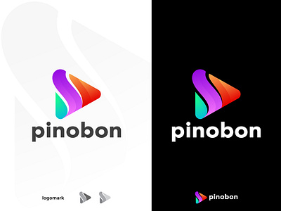 Media Play Logo app icon design app logo brand identity branding business colorful creative custom logo film logo logo design logo idea media logo modern logo play logo professional