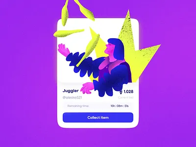 UI Elements | NFT Landing animated animation card crypto design desire agency graphic design interface element interface elements item motion motion design motion graphics nft non fungible token token ui ui element ui elements user interface