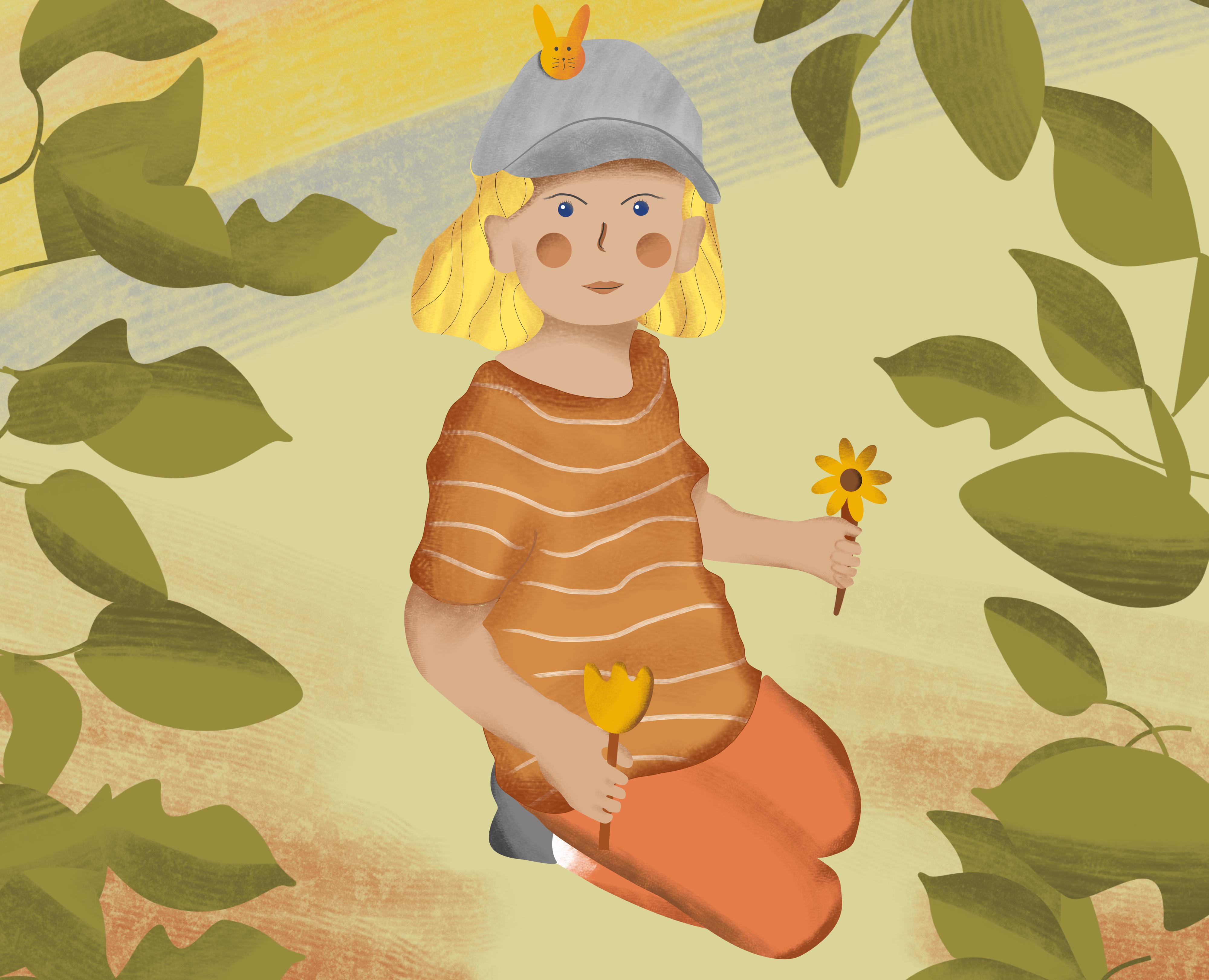 Example of Children's Book Illustration - Isabell