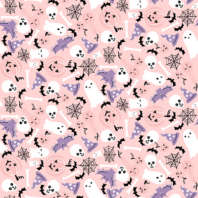 Halloween Pattern art licensing design halloween halloween pattern illustration pattern pattern design surface design surfacedesign